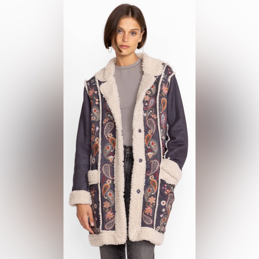 Johnny Was Lori Embroidered Jacket